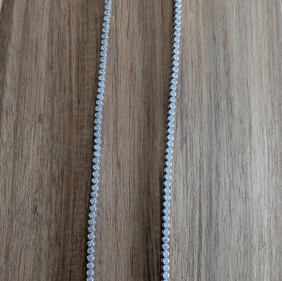 Jewelry - Sterling Silver S925 Tennis Necklace